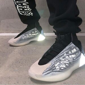 Yeezy Athletic Shoes in Black and Cream